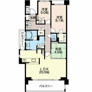 3LDK 間取り図