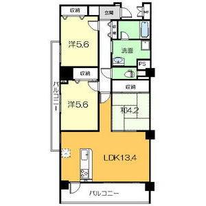3LDK 間取り図