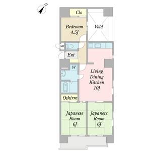 3LDK 間取り図
