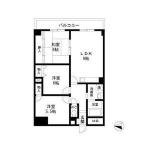 3LDK 間取り図