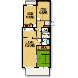 3LDK 間取り図