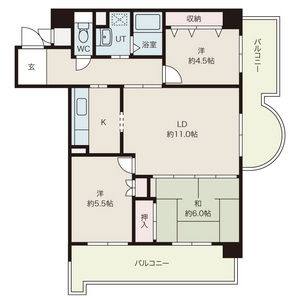3LDK 間取り図