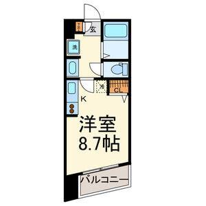 ワンルーム 間取り図