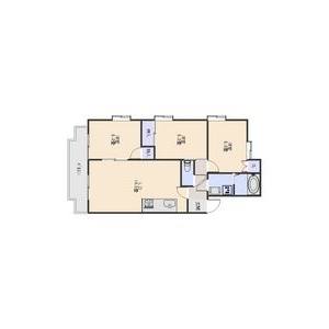 3LDK 間取り図