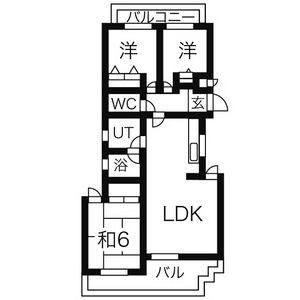 3LDK 間取り図