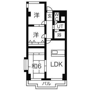 3LDK 間取り図