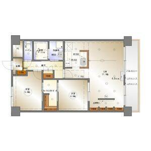 3LDK 間取り図