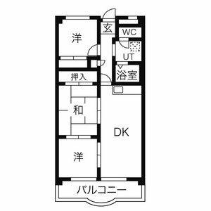 3LDK 間取り図