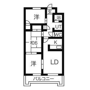 3LDK 間取り図