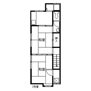 2K 間取り図