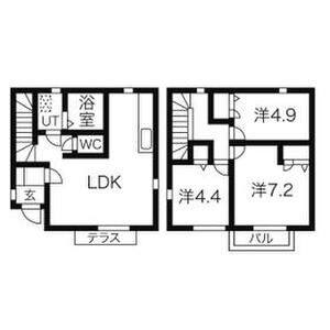 3LDK 間取り図