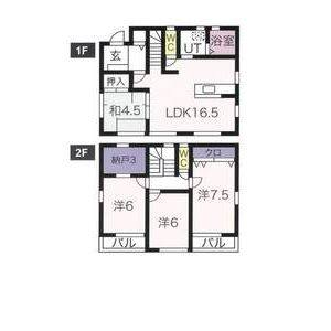 4LDK 間取り図