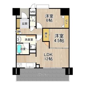 3LDK 間取り図