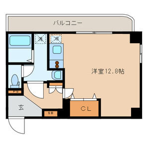 ワンルーム 間取り図
