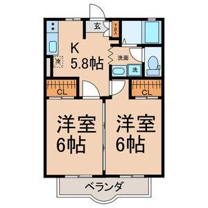 2K 間取り図
