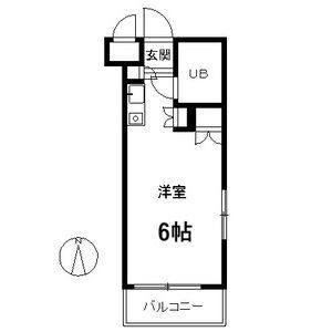 ワンルーム 間取り図