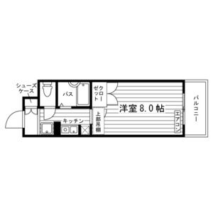 ワンルーム 間取り図