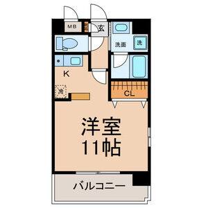 ワンルーム 間取り図