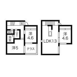 3LDK 間取り図