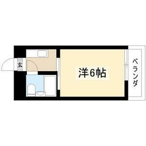ワンルーム 間取り図