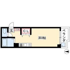 ワンルーム 間取り図