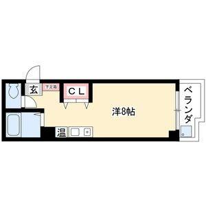 ワンルーム 間取り図