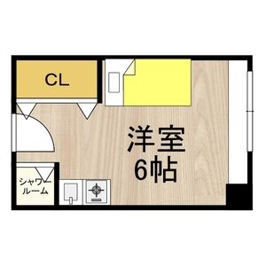 ワンルーム 間取り図