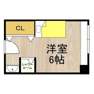 ワンルーム 間取り図