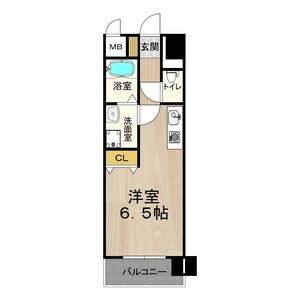 ワンルーム 間取り図