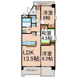 3LDK 間取り図
