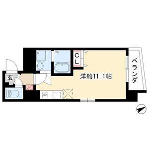 ワンルーム 間取り図