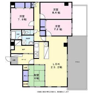 4LDK 間取り図