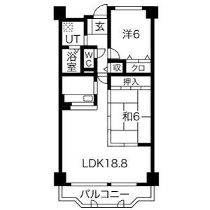 3LDK 間取り図