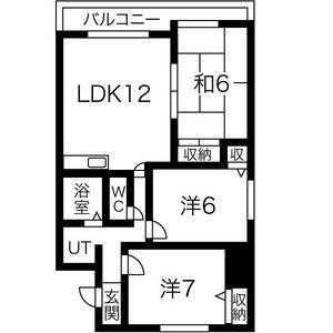 3LDK 間取り図