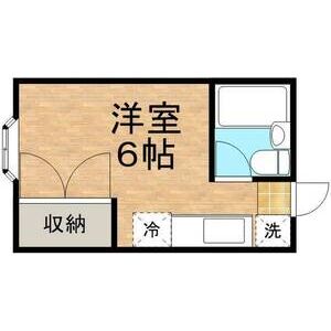 ワンルーム 間取り図