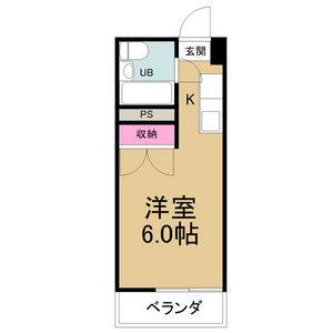 ワンルーム 間取り図