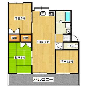 3LDK 間取り図