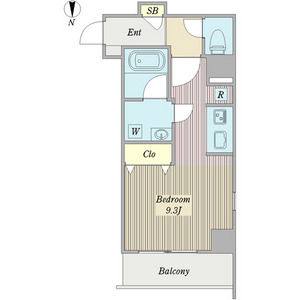 ワンルーム 間取り図