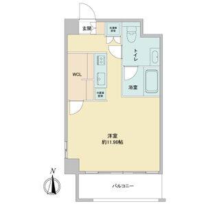 ワンルーム 間取り図