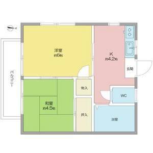 2K 間取り図
