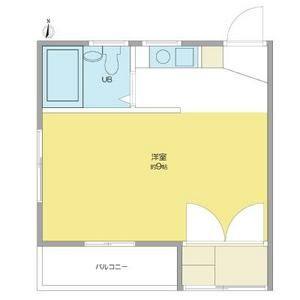 ワンルーム 間取り図