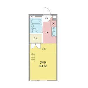 ワンルーム 間取り図