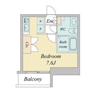 ワンルーム 間取り図
