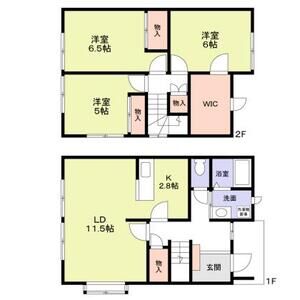 3LDK 間取り図