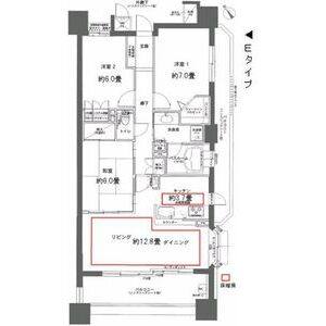 3LDK 間取り図