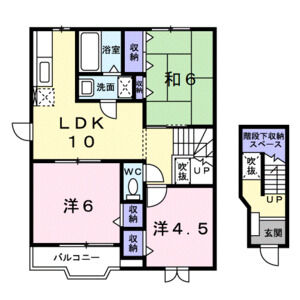 3LDK 間取り図