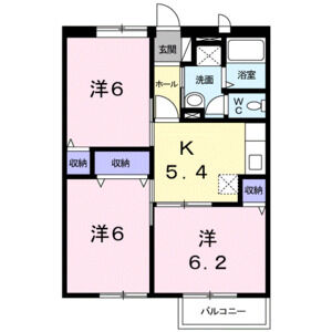 3K 間取り図