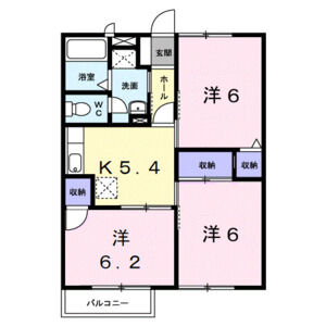 3K 間取り図