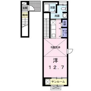 ワンルーム 間取り図
