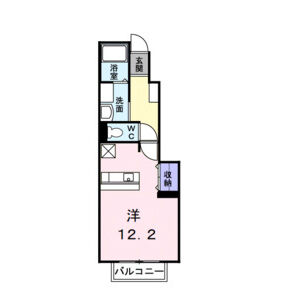 ワンルーム 間取り図
